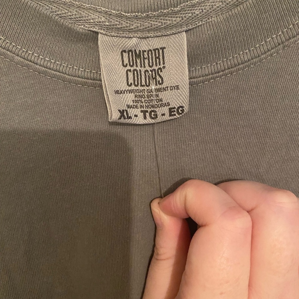 Comfort Colors Gray Bama Shirt - Picture 3 of 3